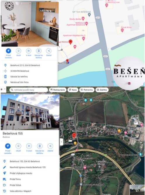 Apartman Nad Riekou Bešeňová Kültér fotó