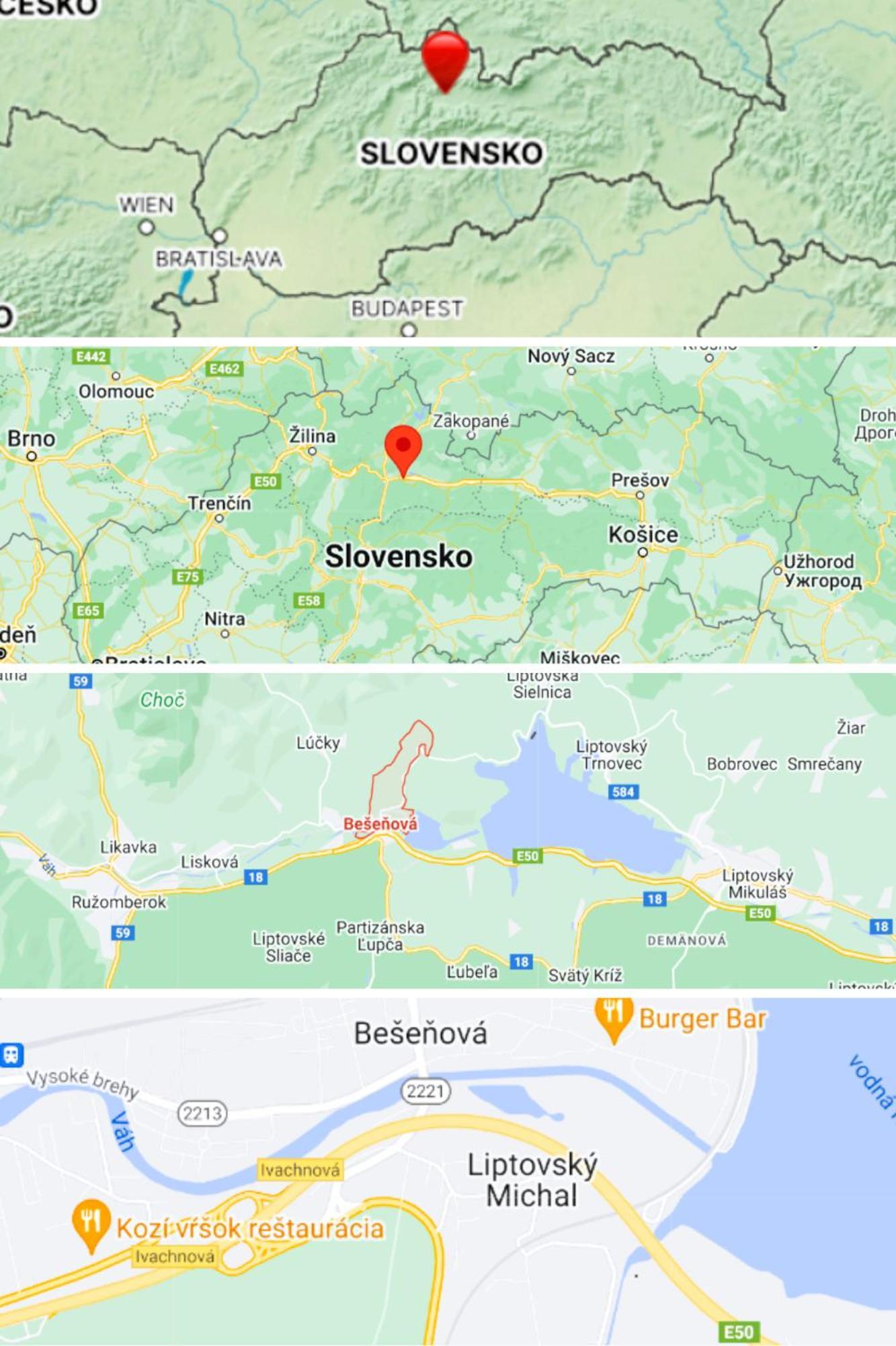 Apartman Nad Riekou Bešeňová Kültér fotó